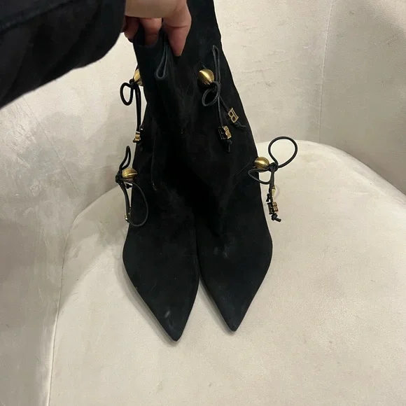 Balmain Suede Boots - Picture 5 of 10